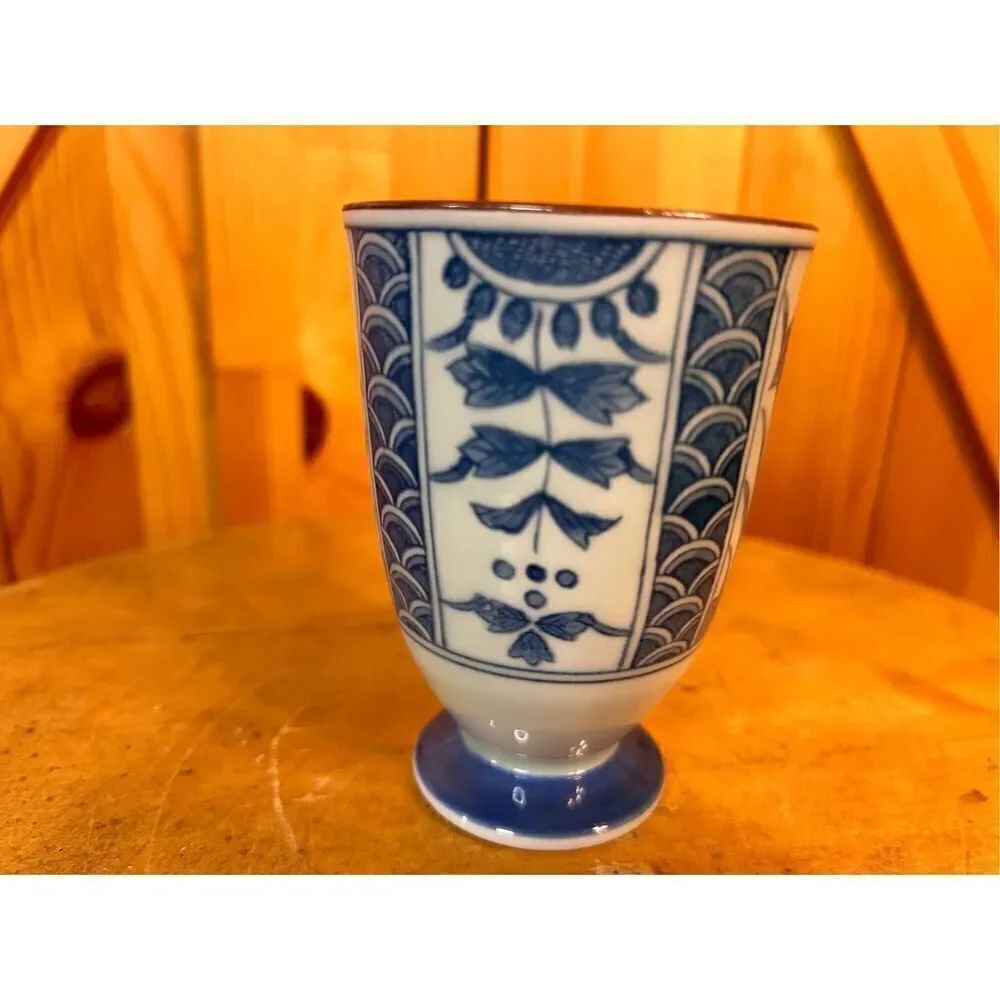Seizan Kiln teacup Marked (4788)